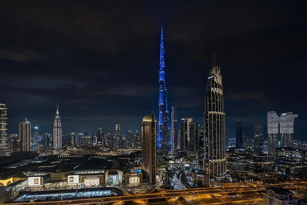 Appartement Mellas - Burj View - 2B - 9 Min Walk To Fountains Dubai