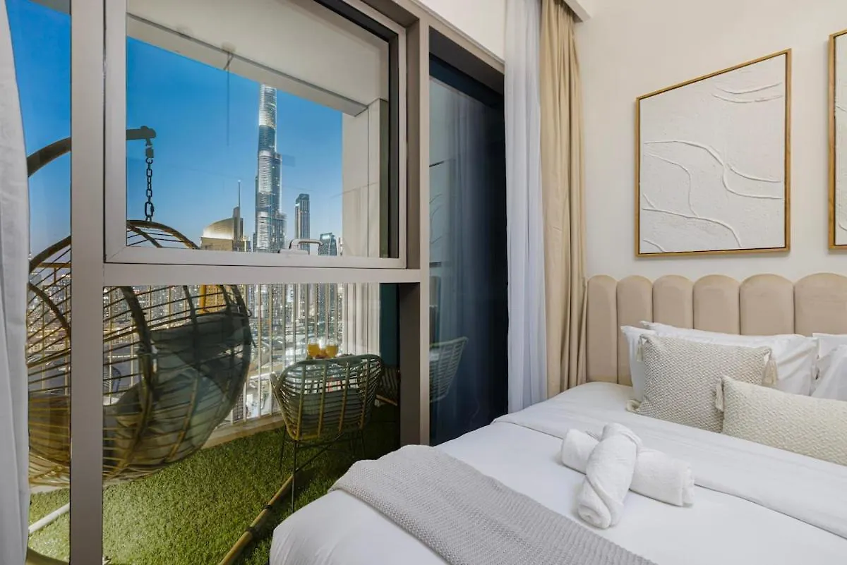 Mellas - Burj View - 2B - 9 Min Walk To Fountains Dubai Verenigde Arabische Emiraten